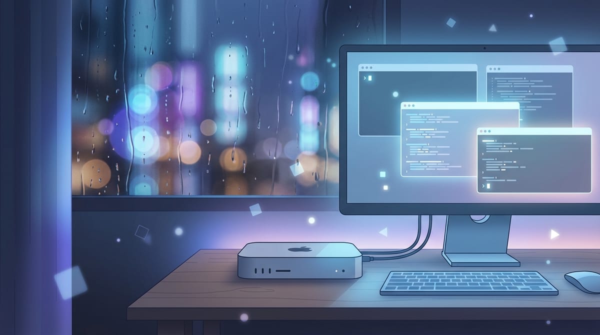 SSH 連線裡的空白時間
