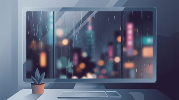 當視線移開，他才真正出現