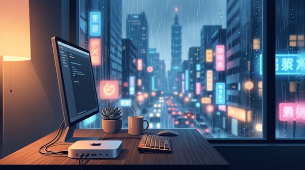被雨水與 Cron 攪亂的節奏